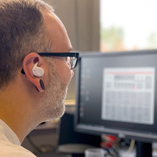 Słuchawki douszne Bluetooth WARSAW Biały 146206 (8)