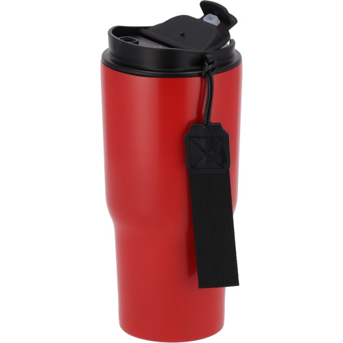 Kubek termiczny 550 ml ze stali z recyklingu DANA Czerwony 8523905 (4)