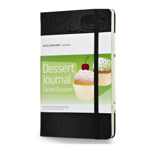 Dessert Journal - specjlany notatnik Moleskine Passion Journal czarny