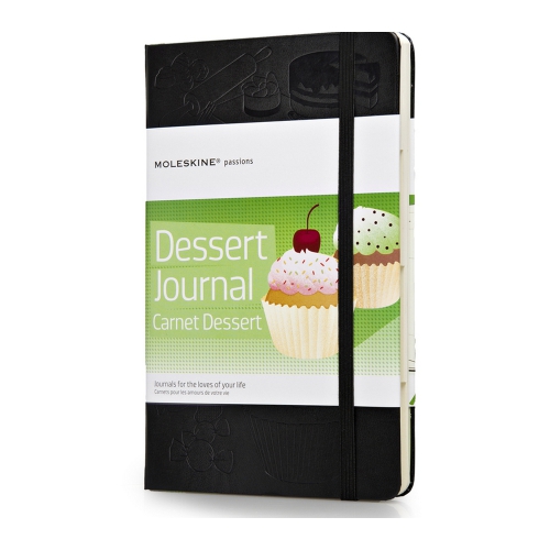 Dessert Journal - specjlany notatnik Moleskine Passion Journal czarny VM315-03 