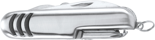 Nóż wielofunkcyjny, scyzoryk srebrny V4601-32 (1)