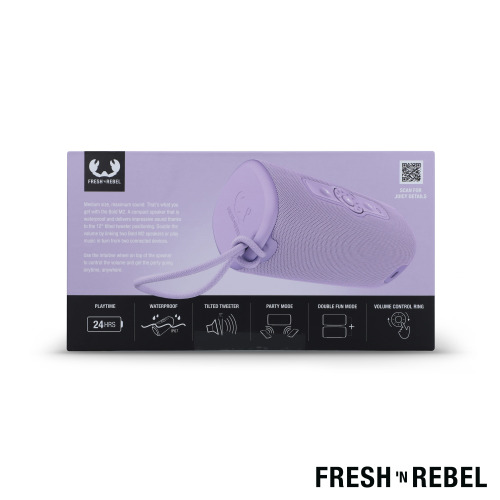  1RB7400 I Fresh 'n Rebel Bold M2-Waterproof Bluetooth speaker Liliowy LT49731-N0071 (2)