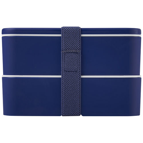 MIYO dwupoziomowe pudełko na lunch Niebieski 21047052 (3)