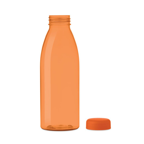 Butelka RPET 500ml przezroczysty pomarańczowy MO6555-29 (1)