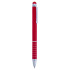 Długopis, touch pen czerwony V1657-05  thumbnail