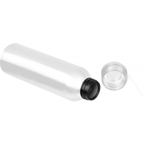 Butelka z aluminium z recyklingu CORK 600 ml Biały 424706 (1)