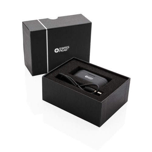 Bezprzewodowe słuchawki douszne TWS Swiss Peak Czarny P329.111 (5)