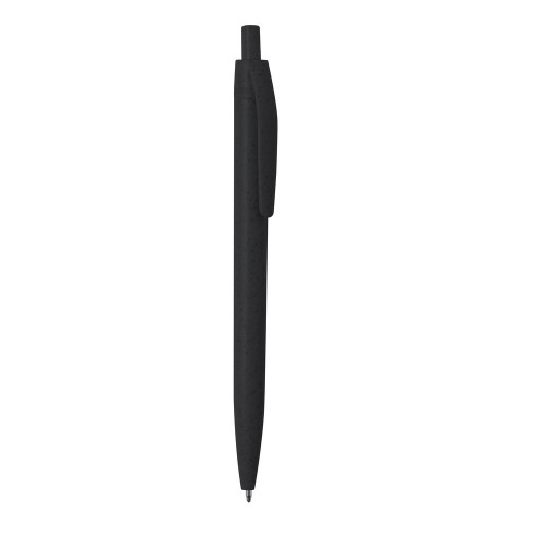 Długopis z włókien słomy pszenicznej czarny V1979-03 