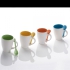 Zestaw do kawy ceramiczny PALERMO 250 ml zielony 509509 (4) thumbnail