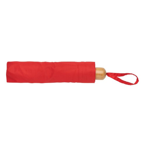 Mały bambusowy parasol 20.5" Impact AWARE rPET czerwony P850.574 (2)
