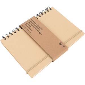Notes A5 w linie z papieru z recyklingu SILKEBORG