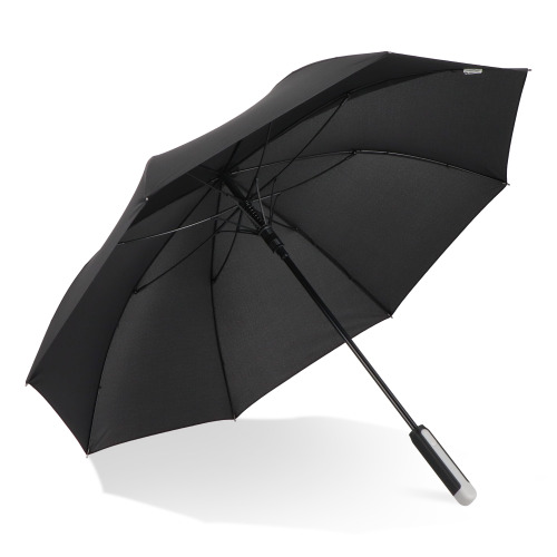 Emerantia 190T Pongee 23" Parasol otwierany automatycznie Czarny LT97121-N0002 (1)