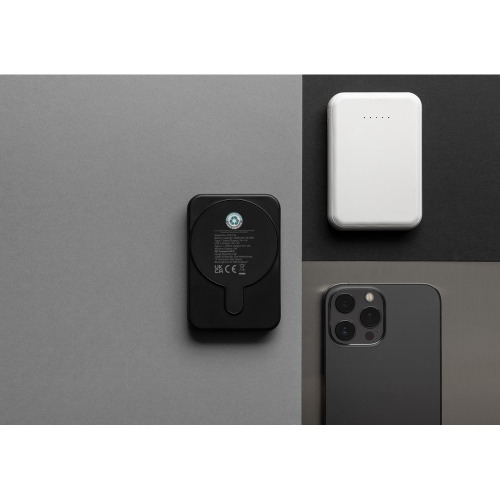 Magnetyczny bezprzewodowy power bank 5000 mAh, 5W Stellar Biały P322.5903 (8)