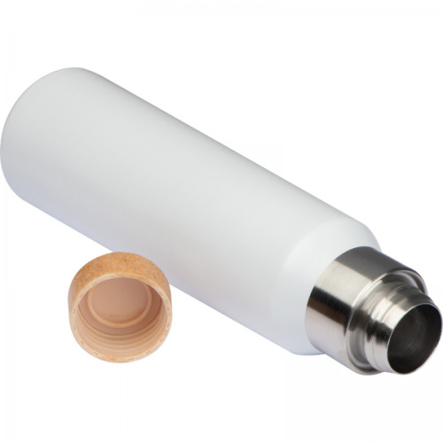 Butelka termiczna stalowa 500 ml ALESSANDRO Biały 6150906 (5)