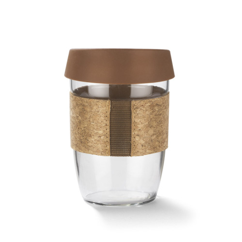 Kubek szklany SKLO 380 ml Brązowy 16009-09 (1)