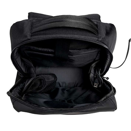 Plecak na laptopa z odblaskowymi detalami Czarny IP31039511 (4)