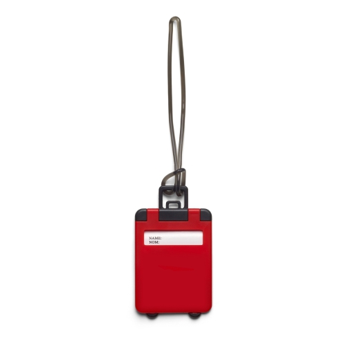 Zawieszka do bagażu "walizka" czerwony V4172-05 