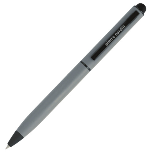 Długopis metalowy touch pen, soft touch CELEBRATION Pierre Cardin Szary B0101708IP307 
