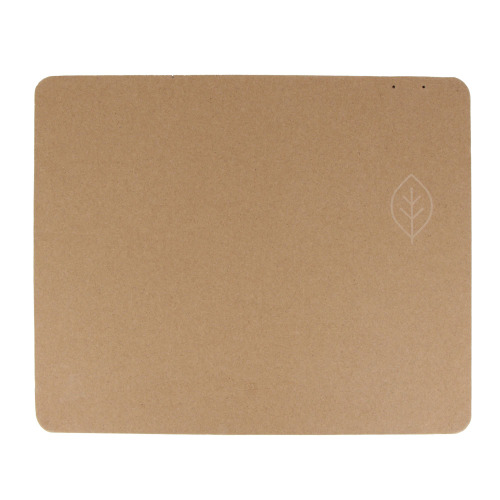 Podkładka pod mysz z bezprzewodową ładowarką z papieru z recyklingu Naturalny LT95656-N0094 (1)