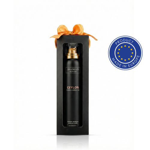 Pieniący się żel pod prysznic TREATMENTS Czarny VTR09-03 