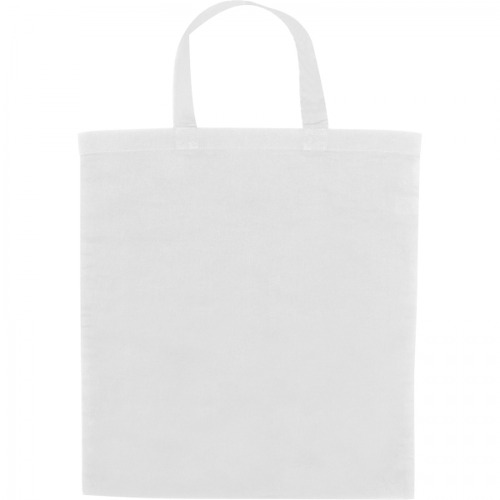 Torba bawełniana z krótkim uchem 140 g/m2 MARSHALL Biały 6068006 (2)