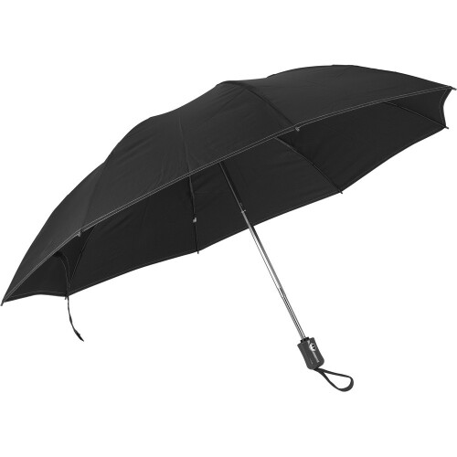Odwracalny, składany parasol automatyczny czarny V0667-03 (1)