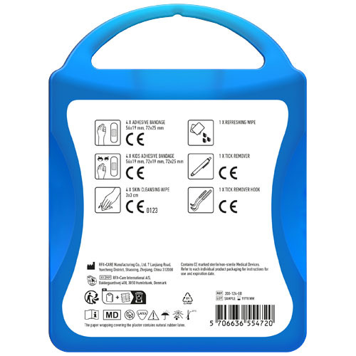 MyKit Zestaw Pomocy - Kleszcze Przezroczysty niebieski 1Z251602 (4)