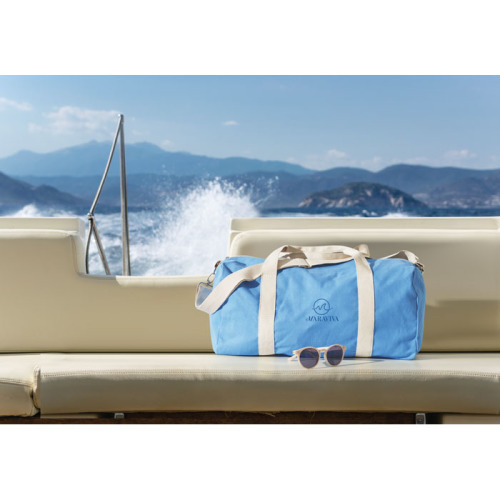 Torba podróżna z recyklingu 320 gr Turkusowy MO2482-12 (3)