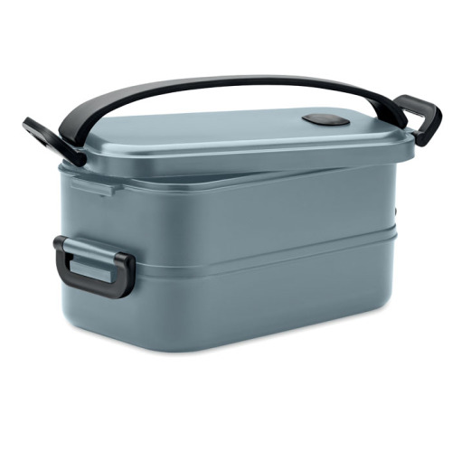 Lunch box z PP z recyklingu Petrol MO2119-20 (2)