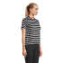 LEGEND WOMEN  T-SHIRT Navy|Off White S04776-BH-L (2) thumbnail