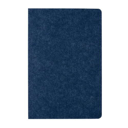 Notatnik z filcu z recyklingu A5 niebieski P774.525 (2)