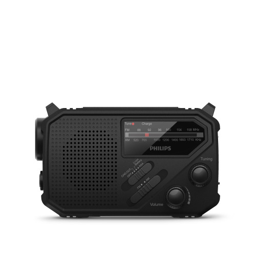 Radio awaryjne Philips TAR1609 z analogowym tunerem FM/AM i latarką Czarny LT42262-N0002 (2)