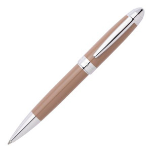 Długopis Icon Camel/Chrome Brązowy