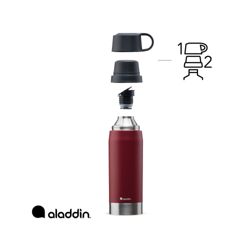 Termos CityPark Thermavac Twin Cup Bottle 1.1L Czerwony 1010379002 (2)