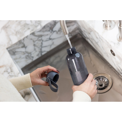 Butelka na wodę TURE, ciemnoszary Ciemnoszary 5018611- (3)