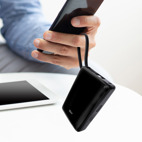 Power bank CP10 10 000 mAh Silicon Power Czarny EG834503 (8)