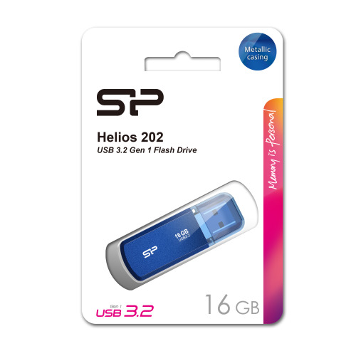 Pendrive Silicon Power HELIOS 202, 3.2 Gen 1, 256GB Niebieski EG833804 16GB (1)