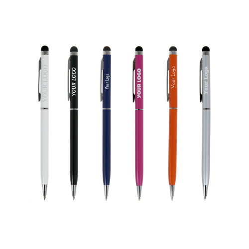 Długopis, touch pen srebrny V1537-32 (4)