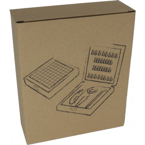 Zestaw do wina z szachami SAN GIMIGNANO Brązowy 403701 (5)