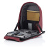 Bobby Hero Small plecak na laptopa do 13,3" i tablet 12,9", chroniący przed kieszonkowcami, wykonany z RPET burgund V0996-12 (11) thumbnail