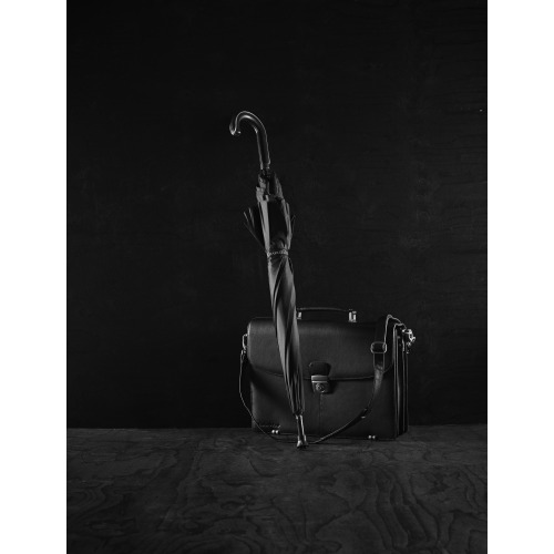 Parasol automatyczny Charles Dickens®, laska Czarny V4156-03 (2)