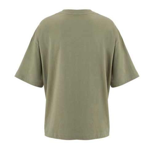 BOXY WOMEN T-SHIRT OVERSIZE Khaki S03807-KH-XL (1)