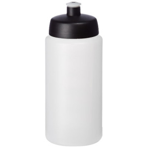 Bidon Baseline® Plus o pojemności 500 ml ze sportowym wieczkiem i uchwytem Przezroczysty