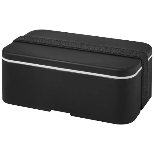 MIYO POP jednopoziomowe pudełko śniadaniowe o pojemności 700 ml Czarny 21077890 