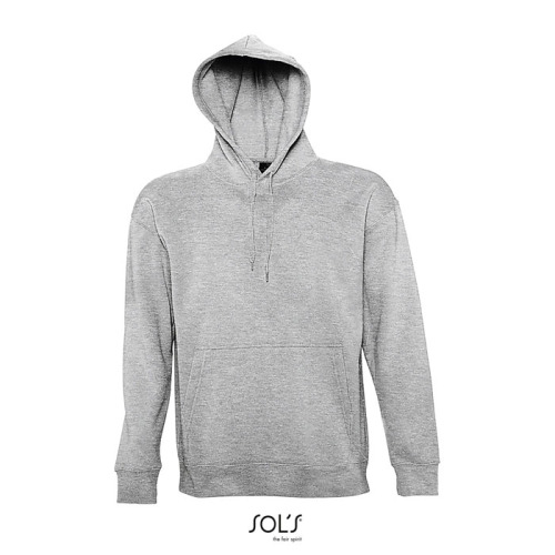 SLAM HOOD SWEATER  320g Szary melanż S13251-GM-XL 