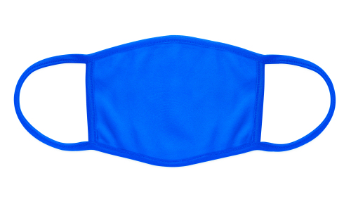 Trzywarstwowa maseczka poliestru  MF3003 niebieski MF3003-37 (2)
