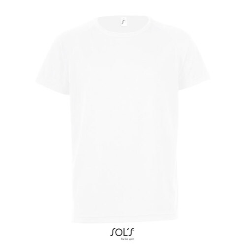 SPORTY Dziecięcy T-Shirt Biały S01166-WH-XL 