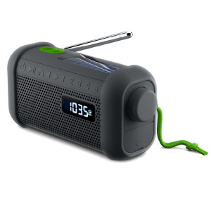 MH-08 | Muse radio, głośnik bluetooth z baterią słoneczną i mechanizmem wiatrowym