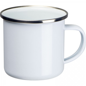 Kubek emaliowany do sublimacji 300 ml LUCAS Biały