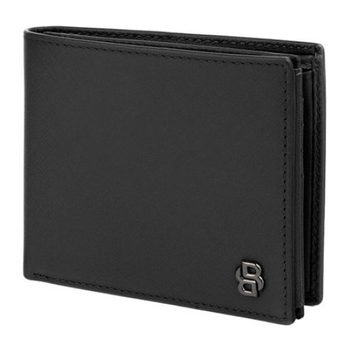 Portfel Double B Saffiano Black Czarny HLN526A (3)